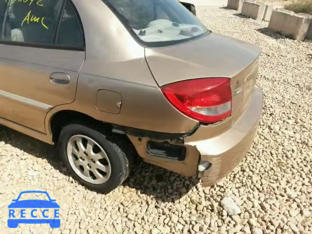 2003 KIA RIO KNADC125936259981 image 9