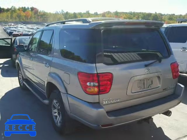 2003 TOYOTA SEQUOIA LI 5TDBT48A33S159522 зображення 2