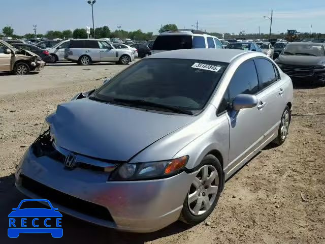 2008 HONDA CIVIC LX 1HGFA15568L008777 зображення 1