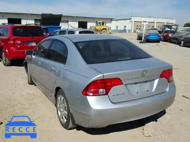 2008 HONDA CIVIC LX 1HGFA15568L008777 зображення 2