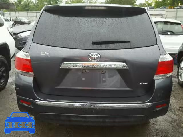 2013 TOYOTA HIGHLANDER 5TDBK3EH0DS238890 зображення 9