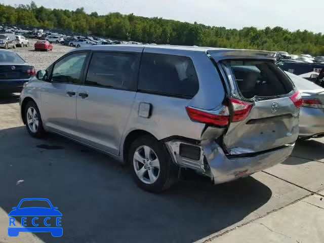 2015 TOYOTA SIENNA 5TDZK3DCXFS675187 image 2