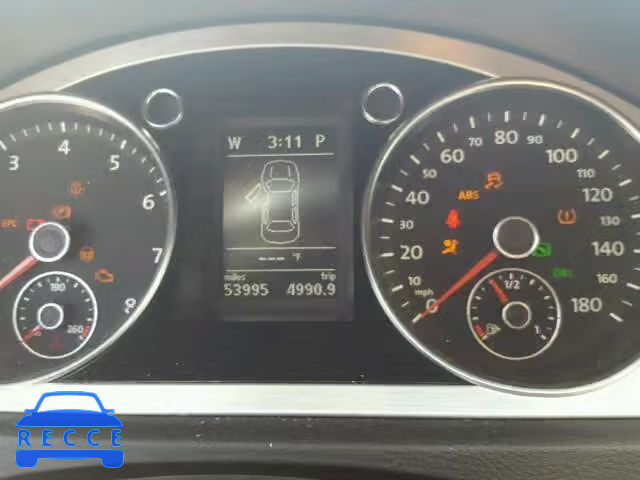 2009 VOLKSWAGEN CC LUXURY WVWHL93C39E546344 image 7