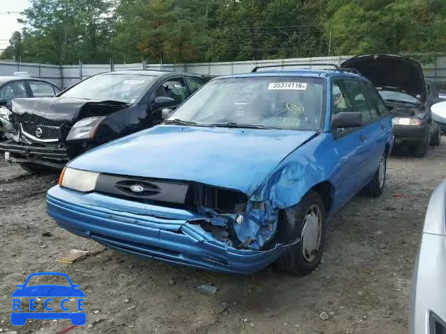 1993 FORD ESCORT LX 1FAPP15J6PW390665 image 1