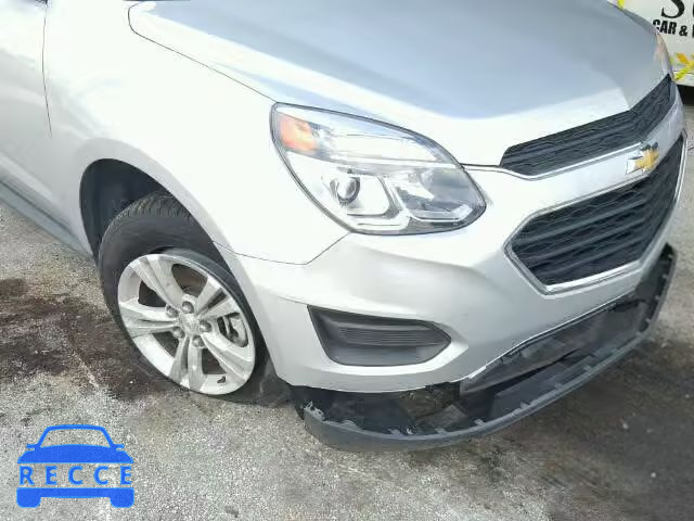 2016 CHEVROLET EQUINOX LS 2GNALBEKXG1169529 image 9