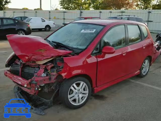 2008 HONDA FIT SPORT JHMGD38688S004566 image 1