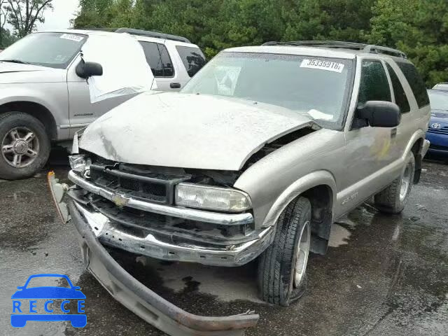 2000 CHEVROLET BLAZER 1GNCS18W1YK286177 зображення 1