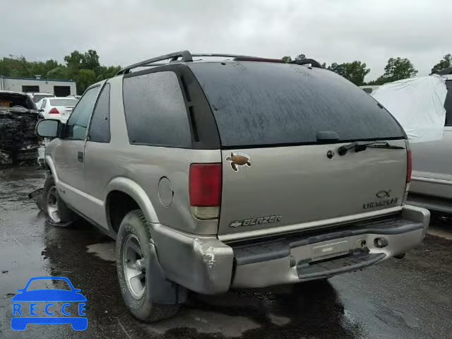 2000 CHEVROLET BLAZER 1GNCS18W1YK286177 image 2