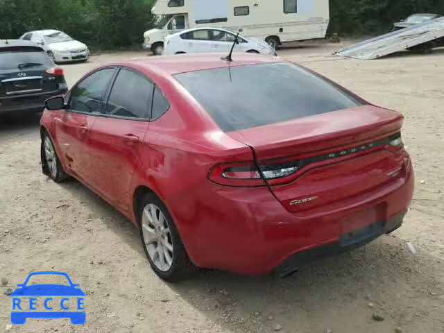 2013 DODGE DART SXT 1C3CDFBH1DD691145 Bild 2