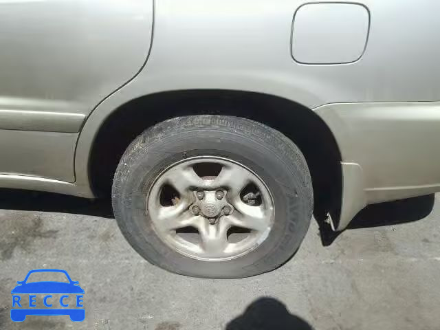 2002 TOYOTA HIGHLANDER JTEGD21A320039444 зображення 9
