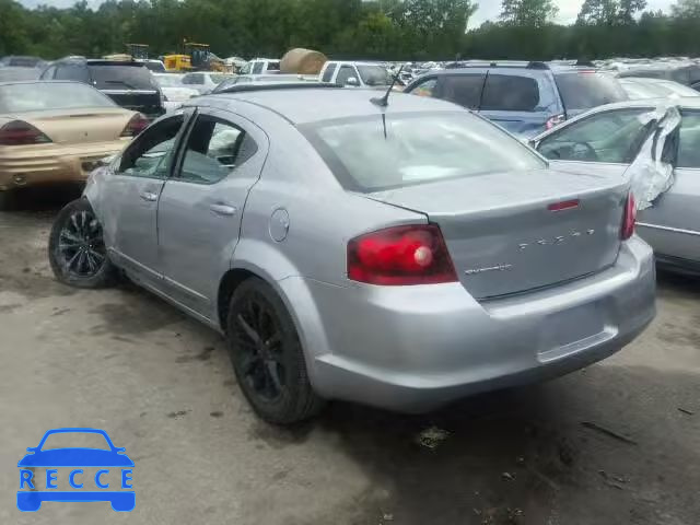 2013 DODGE AVENGER SX 1C3CDZCB8DN663364 зображення 2