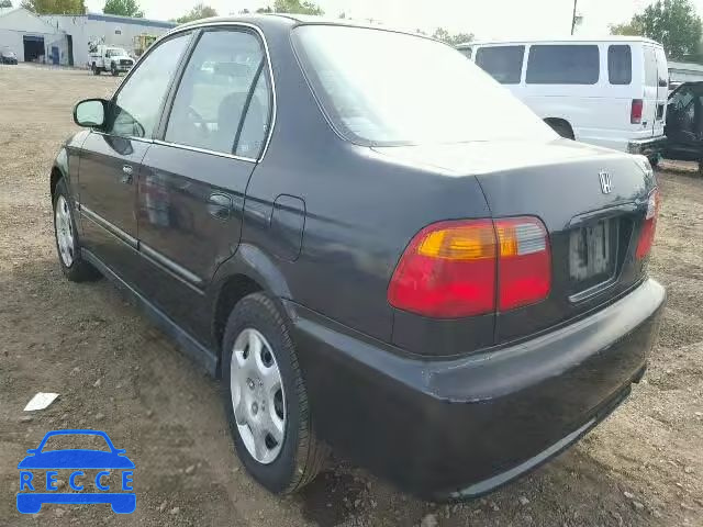 2000 HONDA CIVIC EX 2HGEJ8545YH560375 Bild 2