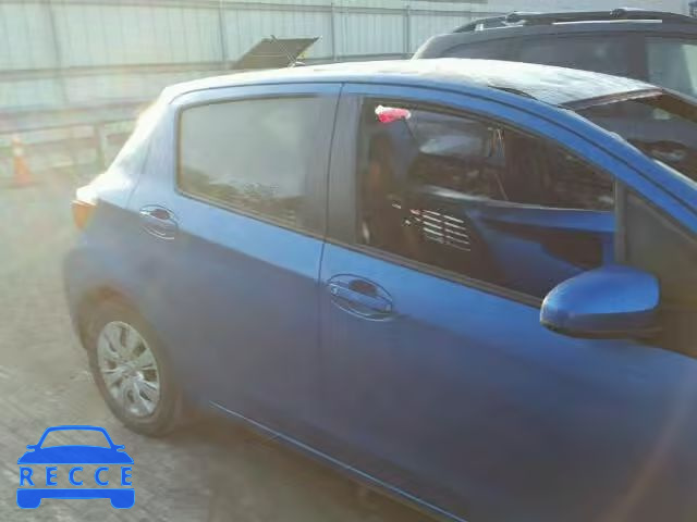 2013 TOYOTA YARIS JTDKTUD35DD558615 зображення 9