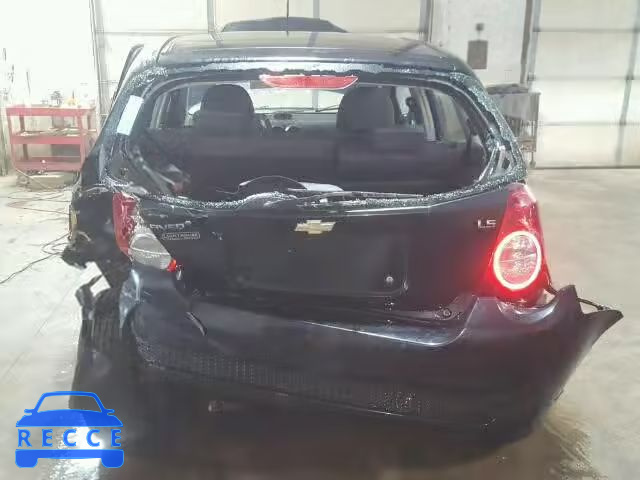 2009 CHEVROLET AVEO LS/LT KL1TD66E79B652260 image 9