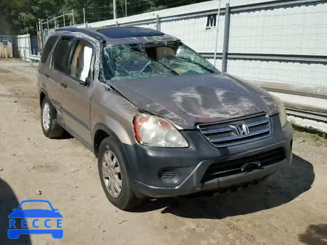 2005 HONDA CR-V EX SHSRD78825U343649 зображення 0