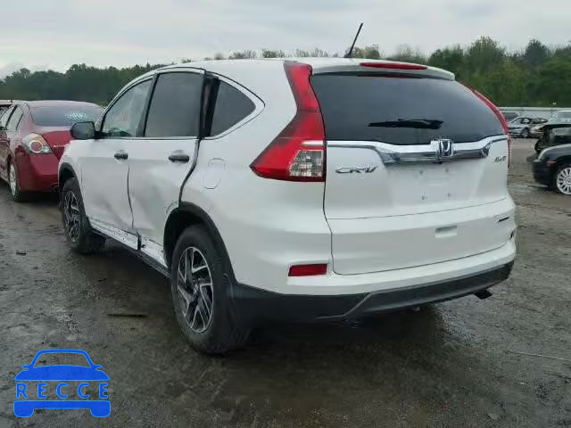 2016 HONDA CR-V SE 5J6RM4H41GL062259 image 2