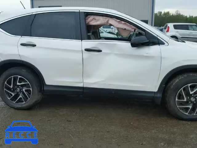 2016 HONDA CR-V SE 5J6RM4H41GL062259 зображення 8