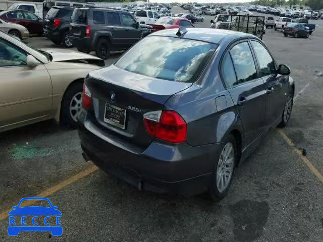 2007 BMW 328I WBAVA37557NL10421 зображення 3