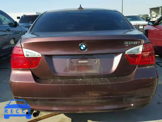 2007 BMW 328I WBAVA37547NE29824 image 8