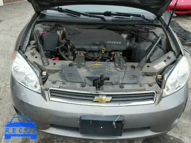 2007 CHEVROLET MONTE CARL 2G1WJ15K879120418 зображення 6