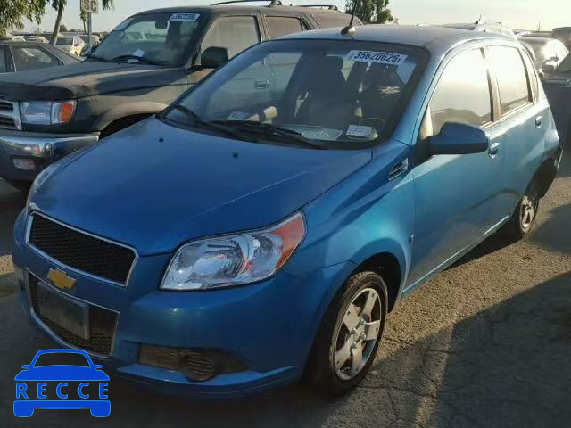 2009 CHEVROLET AVEO LS/LT KL1TD66E69B621405 image 1