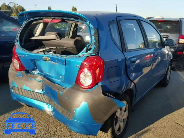 2009 CHEVROLET AVEO LS/LT KL1TD66E69B621405 зображення 3