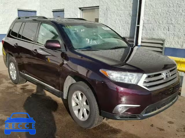 2013 TOYOTA HIGHLANDER 5TDBK3EH1DS237909 image 0