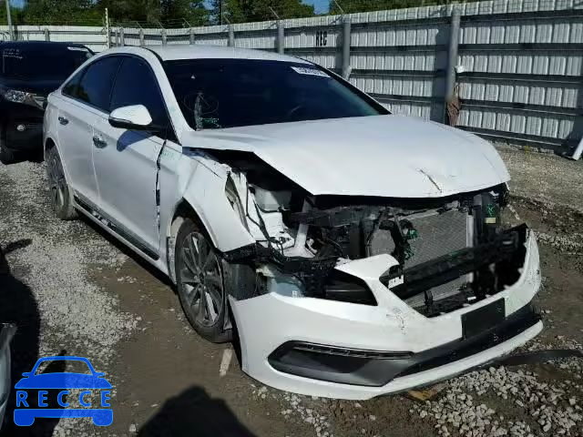 2015 HYUNDAI SONATA SPO 5NPE34AF7FH055399 image 0