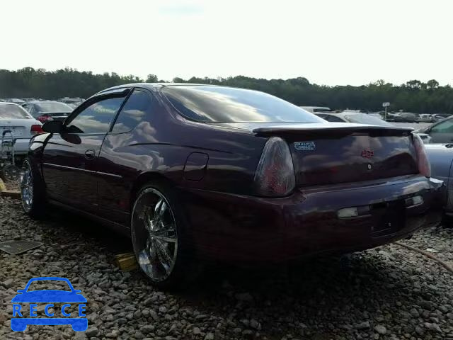 2003 CHEVROLET MONTE CARL 2G1WX12K139247511 image 2