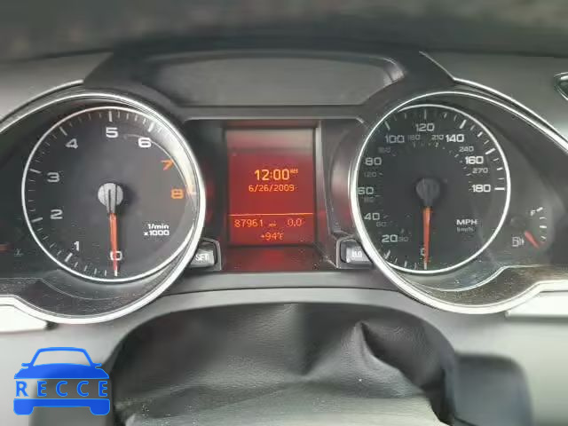 2010 AUDI A5 QUATTRO WAULFAFR1AA059395 image 7