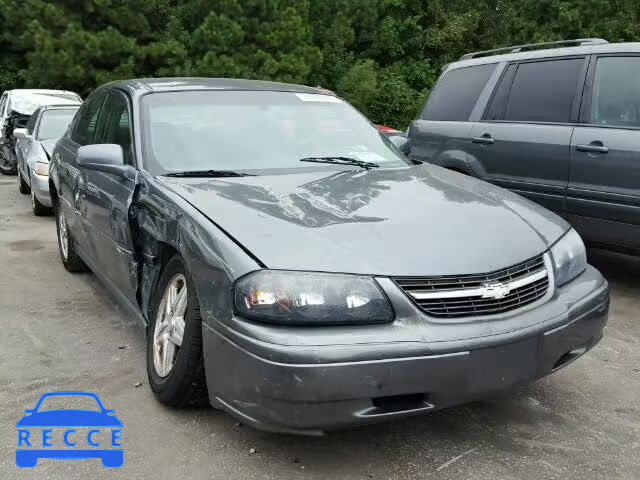 2005 CHEVROLET IMPALA 2G1WF52E359379080 зображення 0