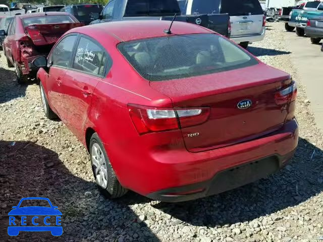 2015 KIA RIO LX KNADM4A38F6442016 image 2