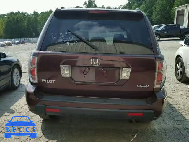 2007 HONDA PILOT EXL 5FNYF18597B023697 image 9