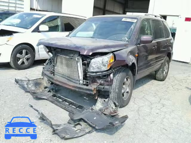 2007 HONDA PILOT EXL 5FNYF18597B023697 image 1