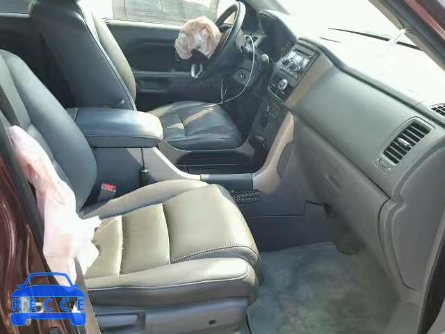 2007 HONDA PILOT EXL 5FNYF18597B023697 зображення 4