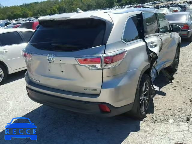 2016 TOYOTA HIGHLANDER 5TDJKRFH0GS282521 зображення 3