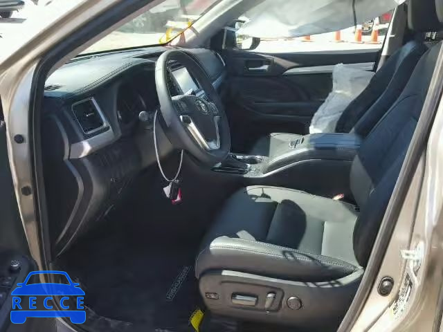 2016 TOYOTA HIGHLANDER 5TDJKRFH0GS282521 зображення 4