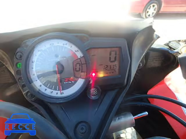 2008 SUZUKI GSX-R750 JS1GR7LA982101078 image 7
