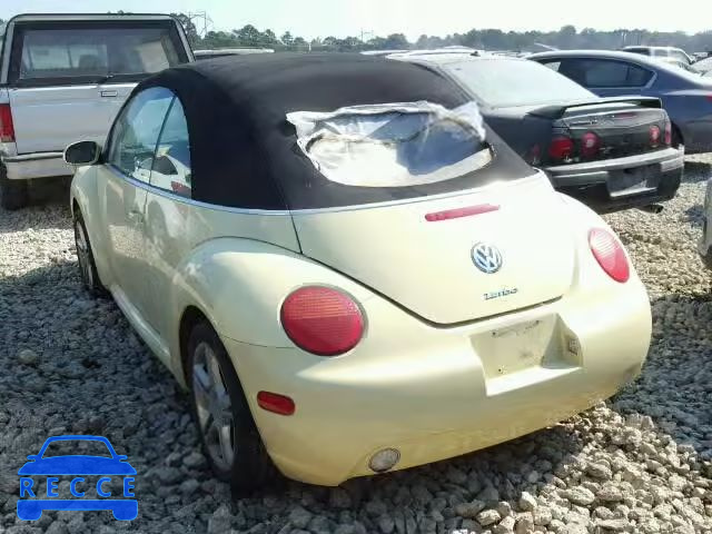 2005 VOLKSWAGEN NEW BEETLE 3VWCD31Y45M304621 image 2