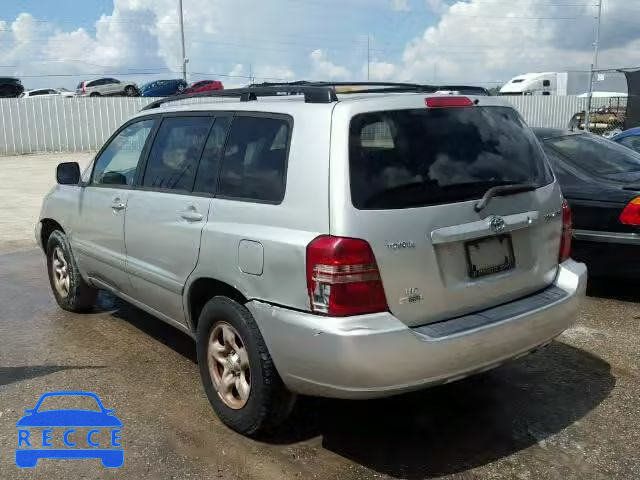 2003 TOYOTA HIGHLANDER JTEGF21A030109204 image 2