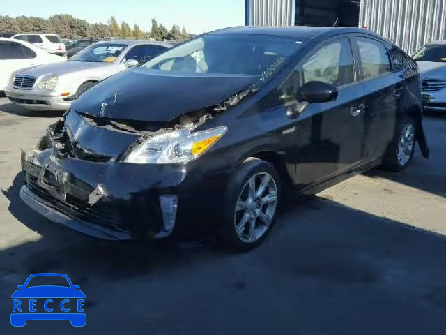 2013 TOYOTA PRIUS JTDKN3DU4D5671253 Bild 1