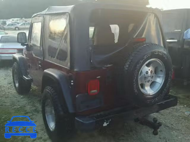 2003 JEEP WRANGLER S 1J4FA29123P374758 зображення 2