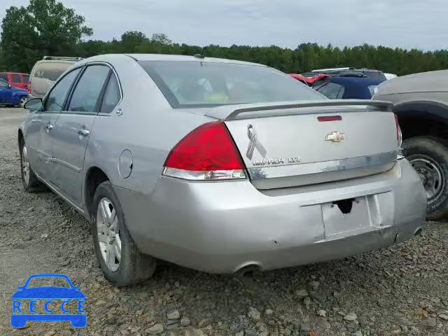 2007 CHEVROLET IMPALA LTZ 2G1WU58RX79180711 image 2