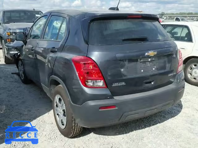 2016 CHEVROLET TRAX LS 3GNCJKSB9GL230595 image 2