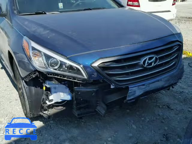 2016 HYUNDAI SONATA SPO 5NPE34AFXGH262984 image 9