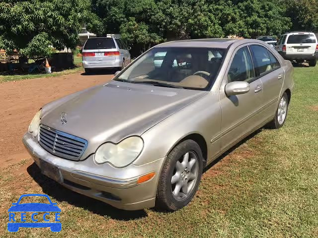 2001 MERCEDES-BENZ C240 WDBRF61J11F052413 зображення 1