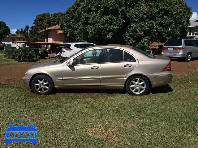 2001 MERCEDES-BENZ C240 WDBRF61J11F052413 image 8