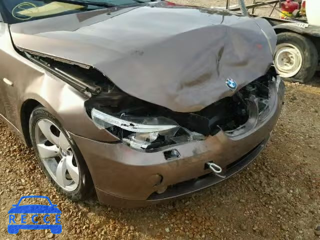 2007 BMW 525I WBANE53577CW62630 зображення 8