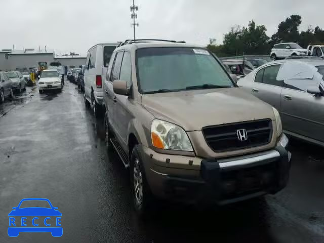 2003 HONDA PILOT EXL 2HKYF18613H515967 image 0