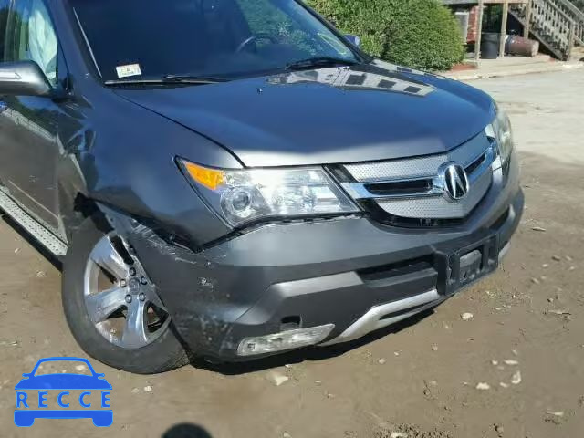 2008 ACURA MDX SPORT 2HNYD28888H532126 зображення 9